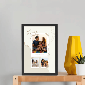 family 3 photo collage frame – memories from trips, gatherings & everyday moments